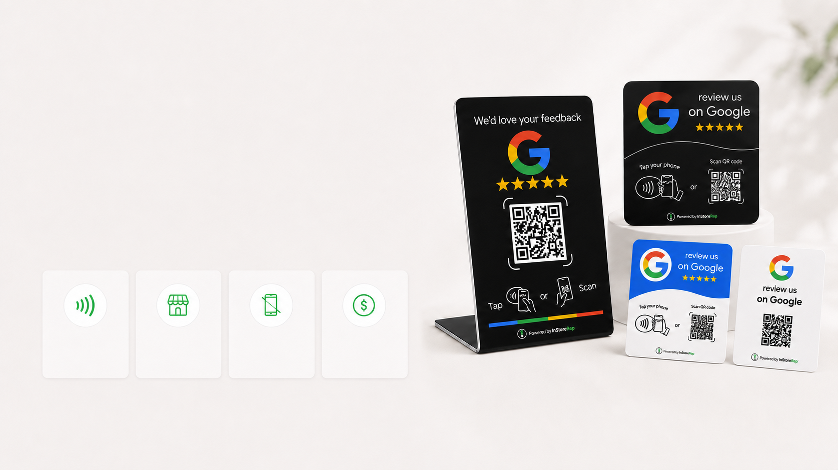 InStoreRep review products in customer-facing spaces